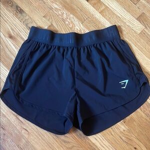 Gymshark Women's Black Athletic Shorts